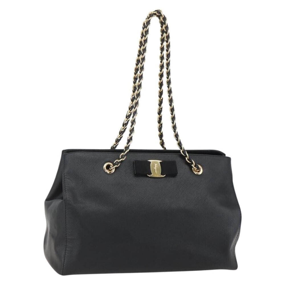 Salvatore Ferragamo Vala Chain Leather